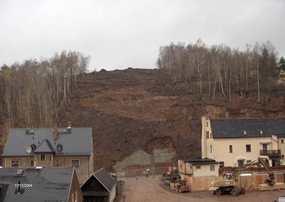 Damage assessment landslide
